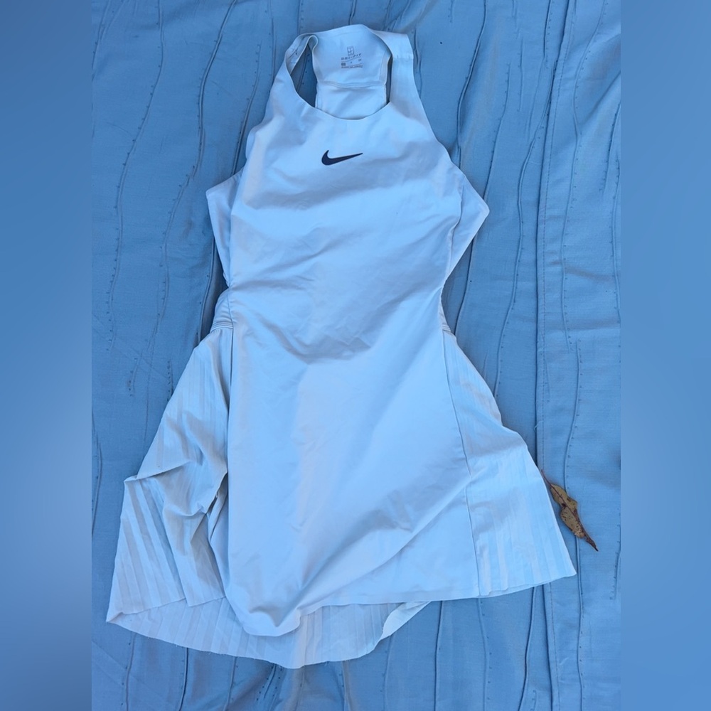 Nike White Sleeveless Sports Dress